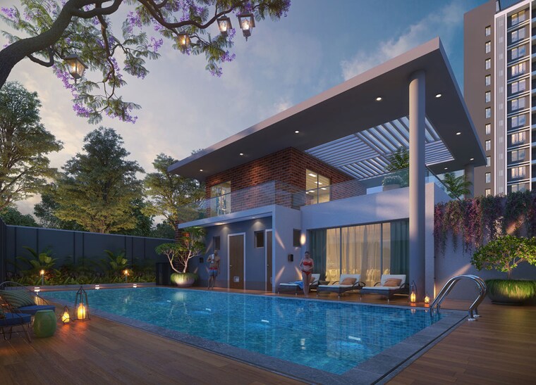 Swimming Pool, nivasa-elevia 3 Bedroom 1420 Sq.Ft. Apartment In Keshav Nagar Pune 10574232