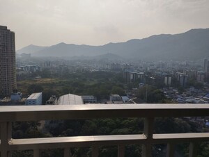 Balcony in 1 BHK Apartment at Ashar Metro Towers, Vartak Nagar – for Sale
