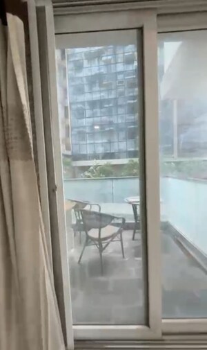 Staircase in 4 BHK Apartment at Nahar F Residences, Balewadi – for Rent
