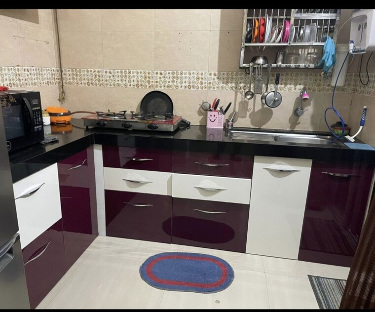 Kitchen, rama-celestial-city 2 Bedroom 700 Sq.Ft. Apartment In Ravet Pune 10574243