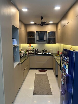 Kitchen in 4 BHK Builder Floor at Chattarpur – for Sale