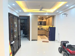 Living Room in 4 BHK Builder Floor at Chattarpur – for Sale