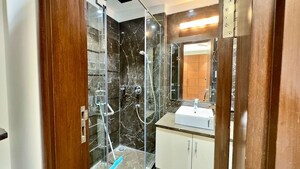 Bathroom in 4 BHK Builder Floor at Hauz Khas Enclave – for Rent