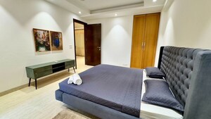 Bedroom in 4 BHK Builder Floor at Hauz Khas Enclave – for Rent