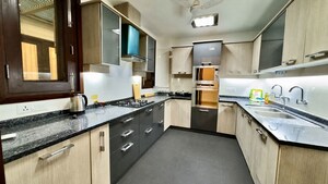 Kitchen in 4 BHK Builder Floor at Hauz Khas Enclave – for Rent