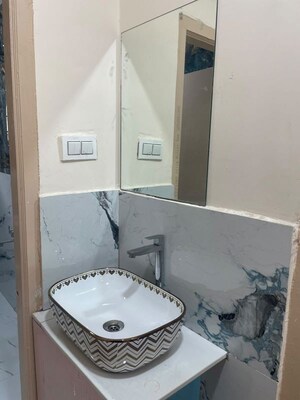 Bathroom in 3 BHK Apartment at SMR Vinay Iconia Phase II, Kondapur – for Sale