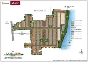 Master Plan in 3 BHK Villa at The Lake View Address, Electronic City Phase I – for Rent