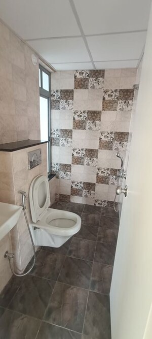 Bathroom in 2 BHK Apartment at Mahindra Happinest Tathawade Phase 1, Tathawade – for Rent