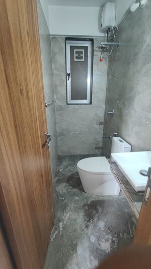 Bathroom in 2 BHK Apartment at Goodwill Unity, Sanpada – for Rent