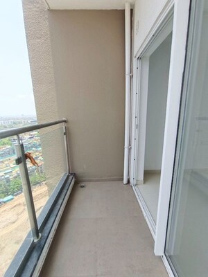 Balcony in 3 BHK Apartment at Runwal The Central Park, Chinchwad – for Rent