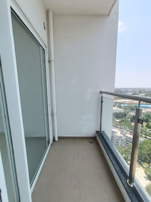 Balcony in 3 BHK Apartment at Runwal The Central Park, Chinchwad – for Rent