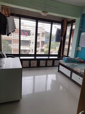 Living Room in 1 BHK Apartment at Mulund West – for Sale