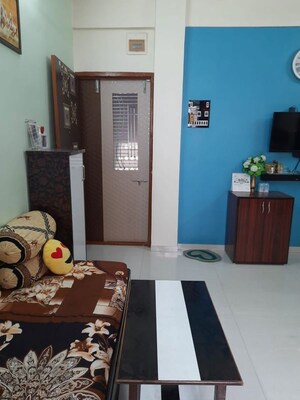 Living Room in 1 BHK Apartment at Mulund West – for Sale