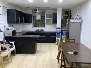 Kitchen in 2 BHK Builder Floor at DLF Silver Oaks, Sector 26 – for Rent