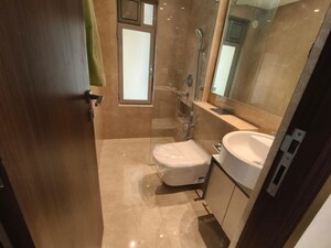 Bathroom in 3 BHK Apartment at Hiranandani Highland, Powai – for Rent