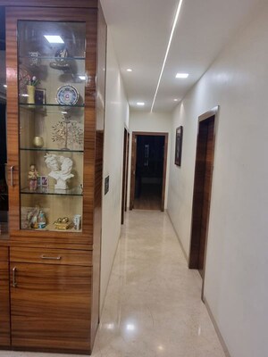 Building Lobby in 3 BHK Apartment at Oberoi Realty Exquisite, Goregaon East – for Rent
