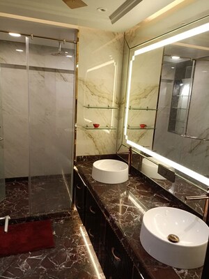 Bathroom in 4 BHK Builder Floor at Greater Kailash ii – for Rent