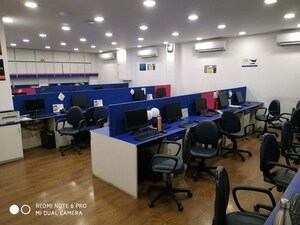 Team Area in  Office Space at Millennium Business Park, T.T.C. Industrial Area – for Rent