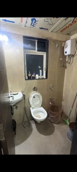 Bathroom in 1 BHK Apartment at Sahajanand Athena, Goregaon West – for Sale