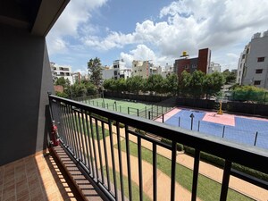 Balcony in 5 BHK Apartment at Sobha HRC Pristine, Jakkuru – for Rent