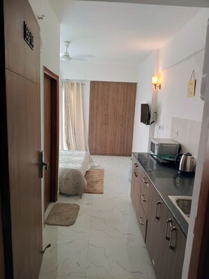 Bathroom in Studio Apartment at Earthcon Casa Grande II, Chi V Greater Noida – for Rent