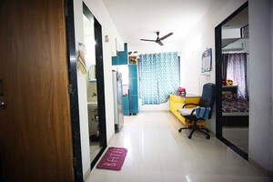 Living Room in 2 BHK Apartment at Narol – for Sale