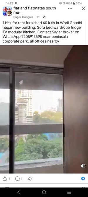 Furnished Amenities in 2 BHK Apartment at Eon One, Prabhadevi – for Rent