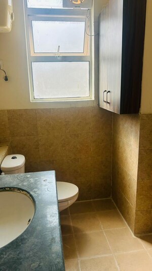 Bathroom in 3 BHK Builder Floor at Jaypee Green Wish town Klassic, Sector 134 – for Rent