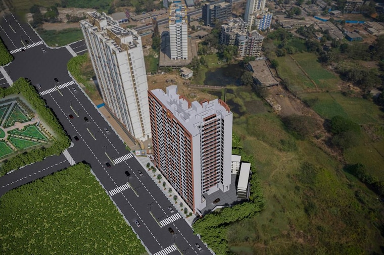 Exterior View, rudis-shivalaya-heights 2 Bedroom 900 Sq.Ft. Apartment In Khidkali Thane 10574523