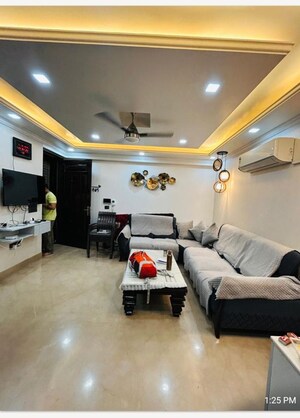 Living Room in 4 BHK Apartment at Abw La Lagune, Sector 54 – for Rent