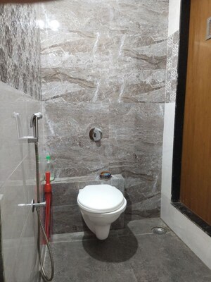 Bathroom in 2 BHK Apartment at Sankalp Siddhi Karanjade, Karanjade – for Rent