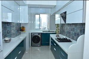 Kitchen in 4 BHK Apartment at JP Decks, Goregaon East – for Sale