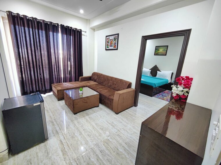Living Room, vatika-city 1 Bedroom 540 Sq.Ft. Apartment In Sector 49 Gurgaon 10574565