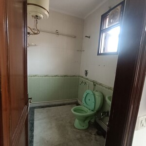Bathroom in 1 BHK Builder Floor at Kalkaji – for Rent