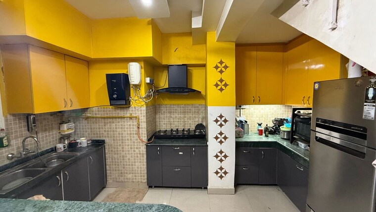 Kitchen, jaypee-green-wish-town-klassic 3 Bedroom 1650 Sq.Ft. Apartment In Sector 134 Noida 10574576