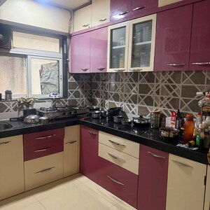 Kitchen in 2 BHK Apartment at Shraddha Evoque, Sonapur – for Rent