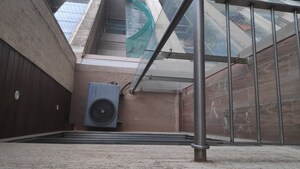 Balcony in 3.5 BHK Apartment at Raj Grandeur, Powai – for Rent