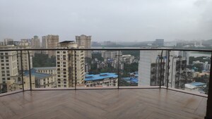 Balcony in 3.5 BHK Apartment at Raj Grandeur, Powai – for Rent