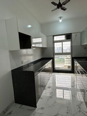 Kitchen in 2 BHK Apartment at Raheja Ridgewood, Goregaon East – for Rent