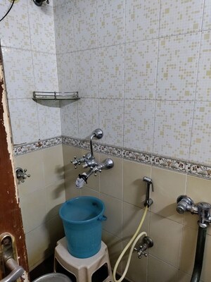 Bathroom in 2 BHK Apartment at Harshvardhan CHS Powai, Powai – for Rent