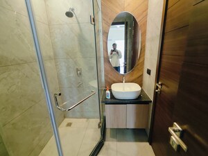 Bathroom in 3 BHK Apartment at Raj One Good Earth, Sector 71 – for Rent
