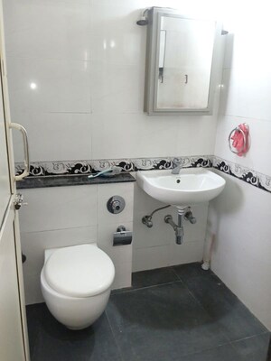 Bathroom in 1 BHK Apartment at K Raheja Raheja Residency, Malad East – for Rent