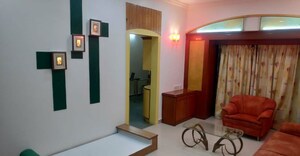 Living Room in 2 BHK Apartment at Disha Krishna Shanti Residency, Bavdhan – for Rent