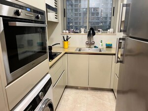 Kitchen in 1 BHK Apartment at Hiranandani Regent Hill, Powai – for Rent