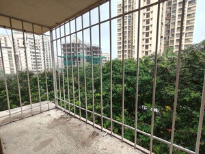 Balcony in 2 BHK Apartment at Puranik City, Kasarvadavali – for Rent