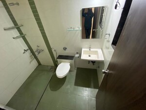 Attached Bathroom in 3 BHK Apartment at Kakade City, Karve Nagar – for Rent