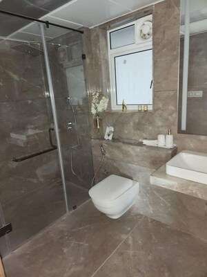 Bathroom in 3 BHK Apartment at LnT Elixir Reserve, Powai – for Sale