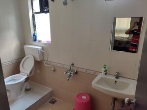 Bathroom in 3 BHK Apartment at Aditya Garden City, Warje – for Rent