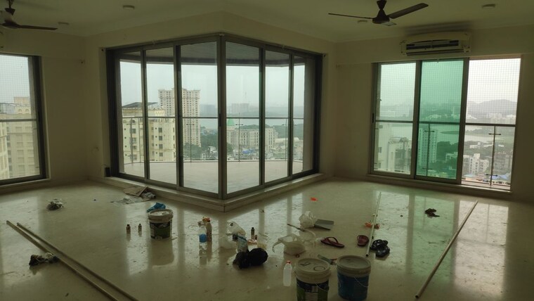 Living Room, raj-grandeur 3.5 Bedroom 2250 Sq.Ft. Apartment In Powai Mumbai 10574781