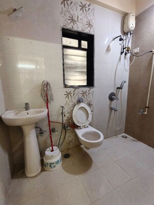 Bathroom in 2 BHK Apartment at Safal Shree Saraswati Phase 4, Chembur – for Rent